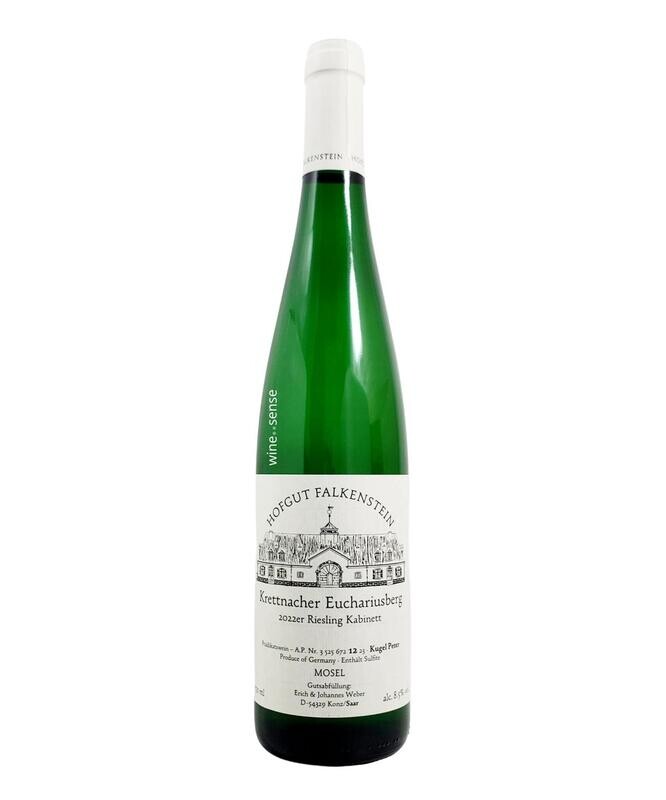 Hofgut Falkenstein Kretnacher Euchariusberg Riesling Kabinett Kugel Peter, Mosel AP12, 2024