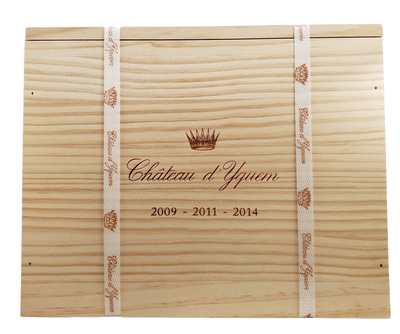 Chateau d'Yquem, Sauternes, France - Three Pack 2009 - 2011 - 2014