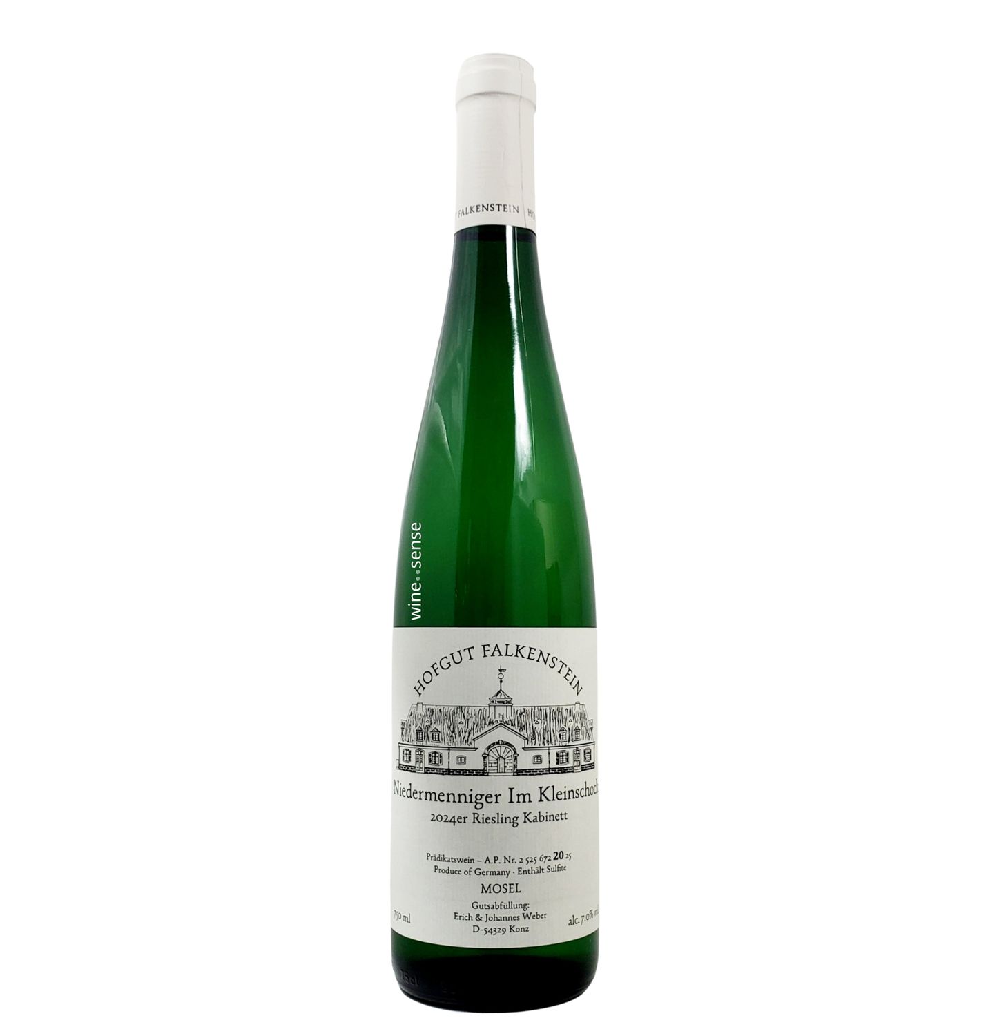 Hofgut Falkenstein, Niedermenniger im Kleinschock Riesling Kabinett, Mosel AP20 2024