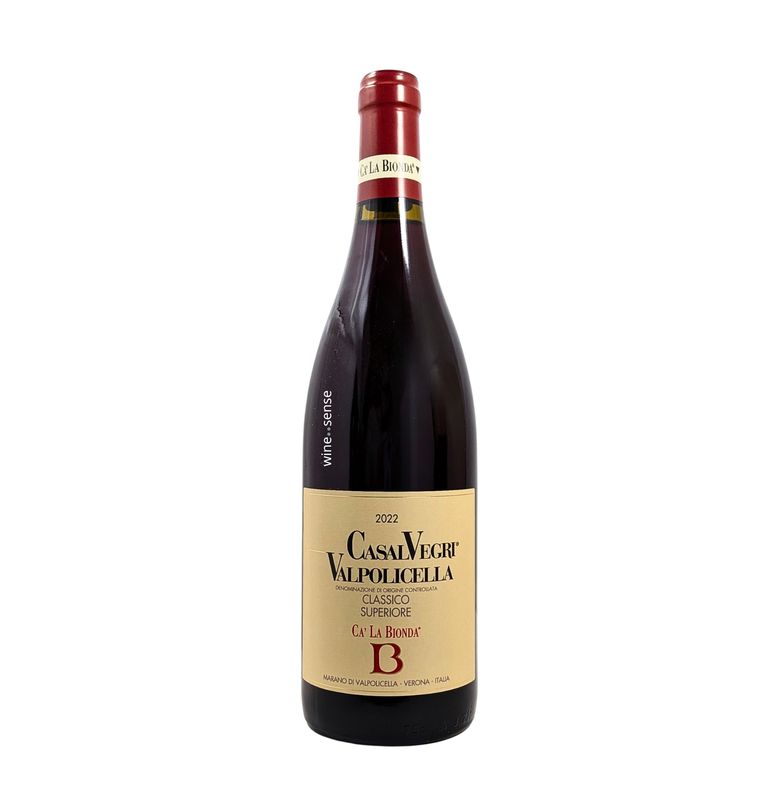 Azienda Ca' La Bionda, Valpolicella Superiore, Casal Vergi