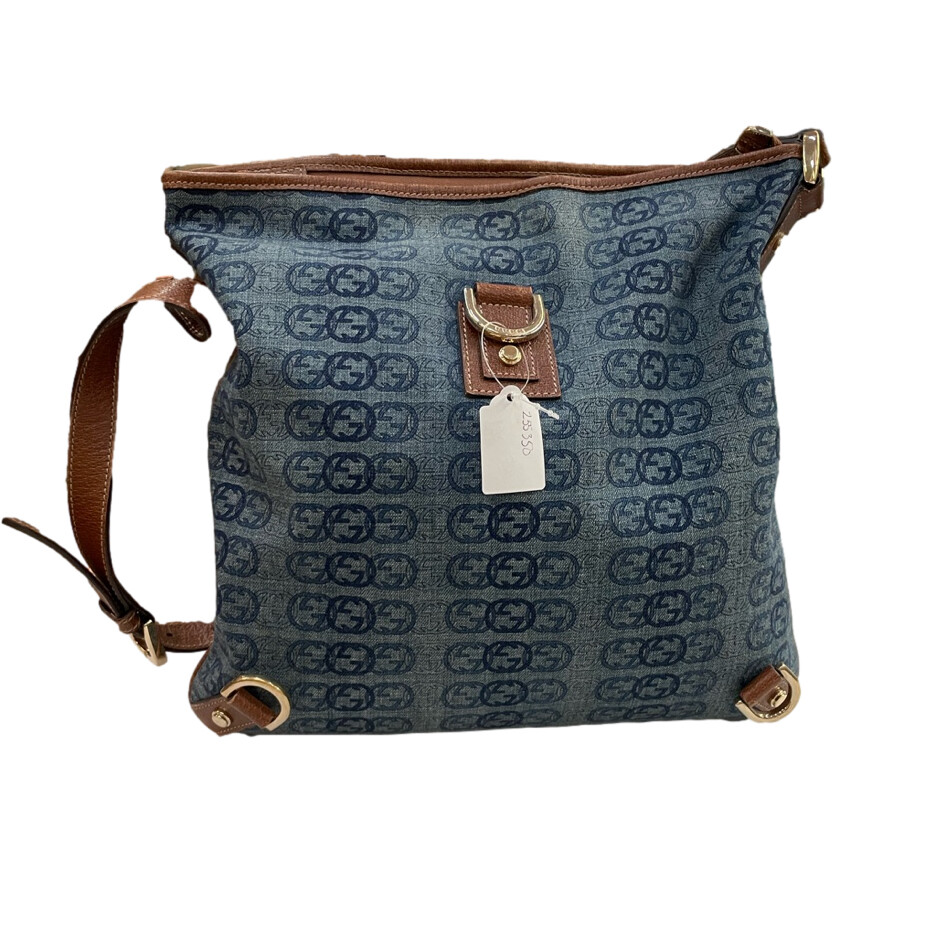GUCCI Denim Crossbody