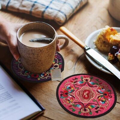 Cloth Teacup Coasters