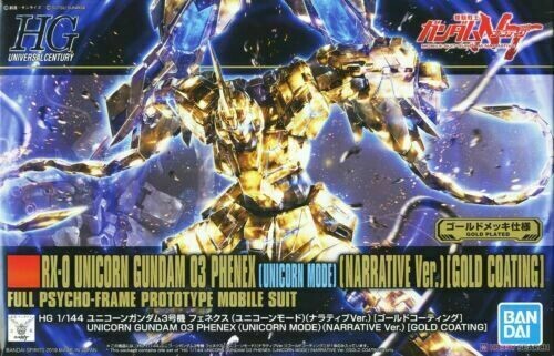 RX-0 Unicorn Gundam 03 Phenex Gold Plate NT