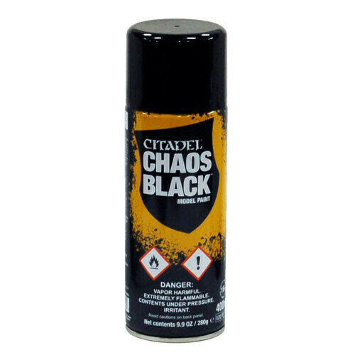 Citadel Chaos Black Spray Primer