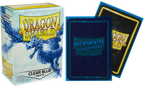 Dragon Shield Matte Clear Blue
