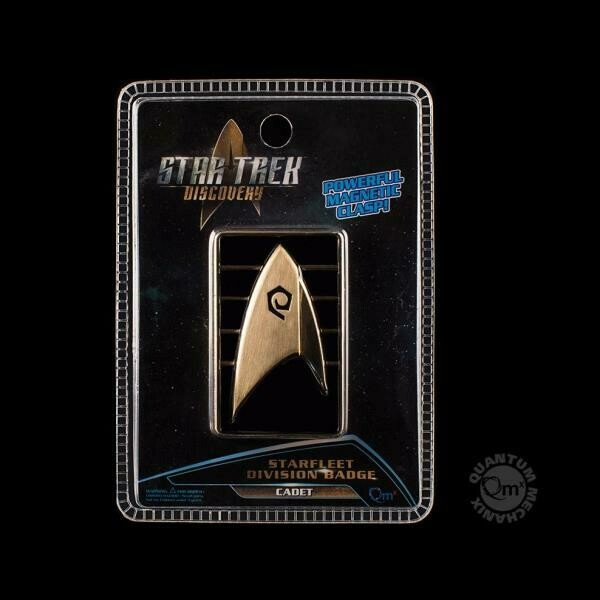 Star Trek Discovery QMX Magnetic Command Insignia Badge Pin