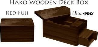 UP Deck Box Hako Fine AR Wooden Red Fugi