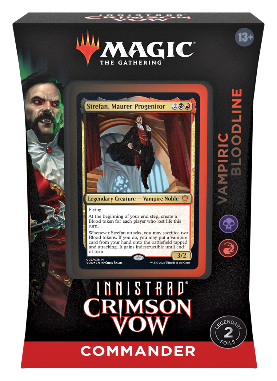 Crimson Vow Commander Deck