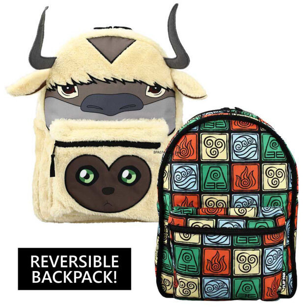 Bioworld ATLA Appa/Momo Reversible Backpack