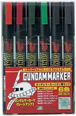 Gundam Marker Zeon Set