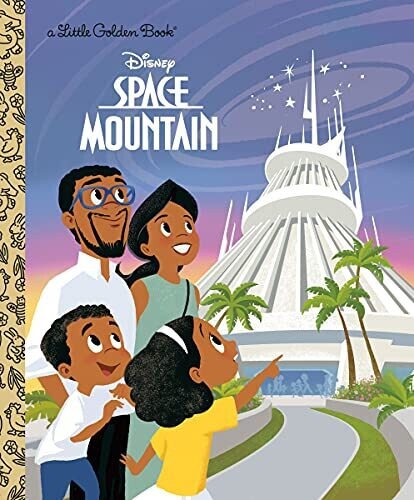 A Little Golden Book Disney's Space Mountain