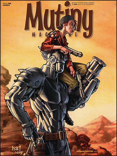 Mutiny Magazine Issue 1 Cover B