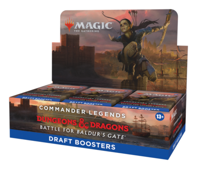 Commander Legends Battle For Baldur's Gate Draft Booster Box