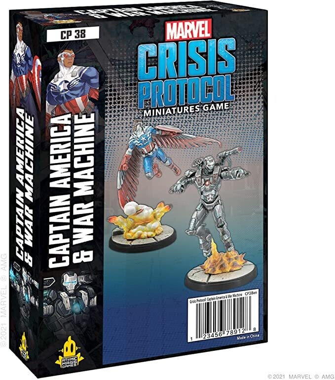 Crisis Protocol Captain America & War Machine