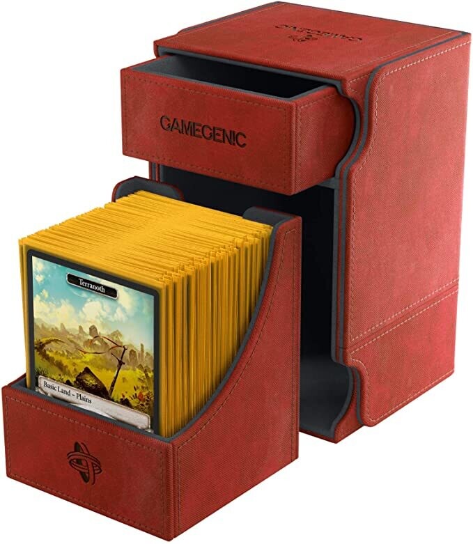 Gamegenic Watchtower Deck Box 100+ Red