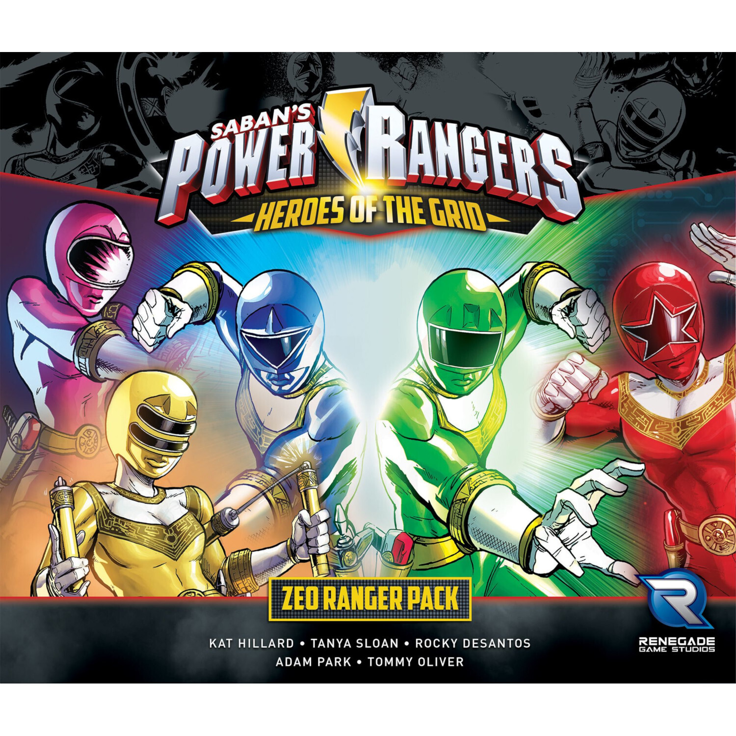 Power Rangers Heroes Of The Grid Zeo Ranger Pack