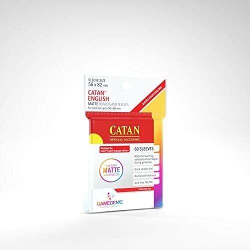 Matte Catan Sleeves (56 X 82 mm)