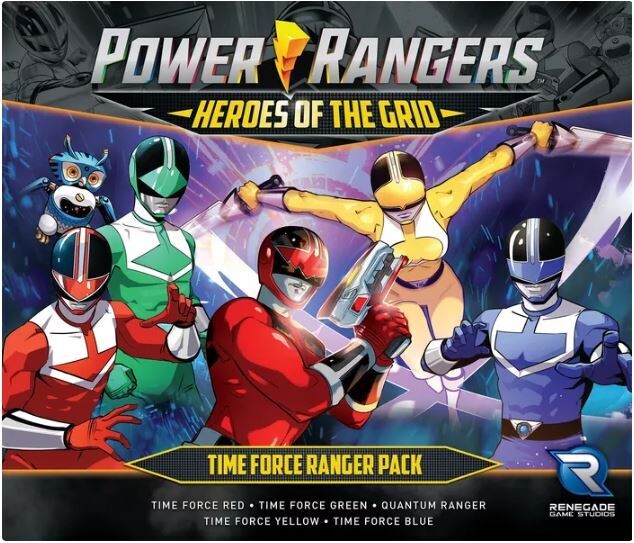 Power Rangers Heroes Of The Grid - Time Force Ranger Pack