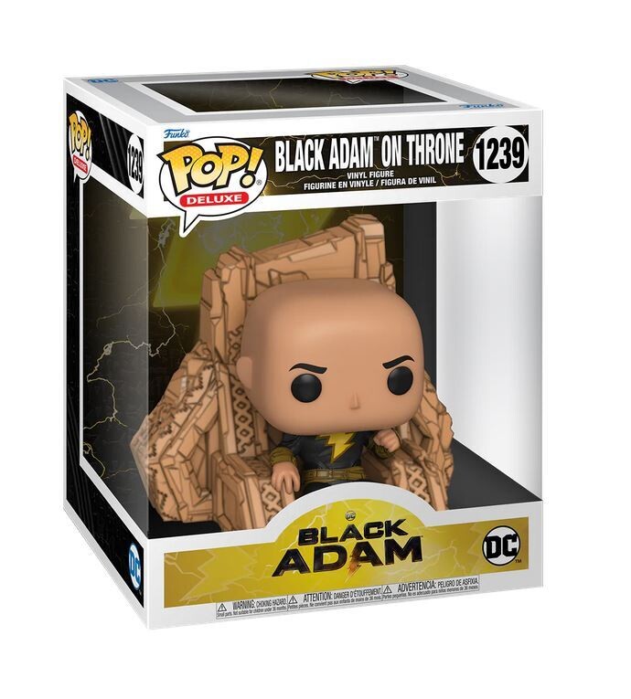 Funko DCEU Pop! Black Adam On Throne