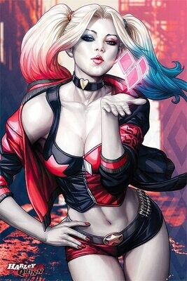 Harley Quinn - Kiss A0241