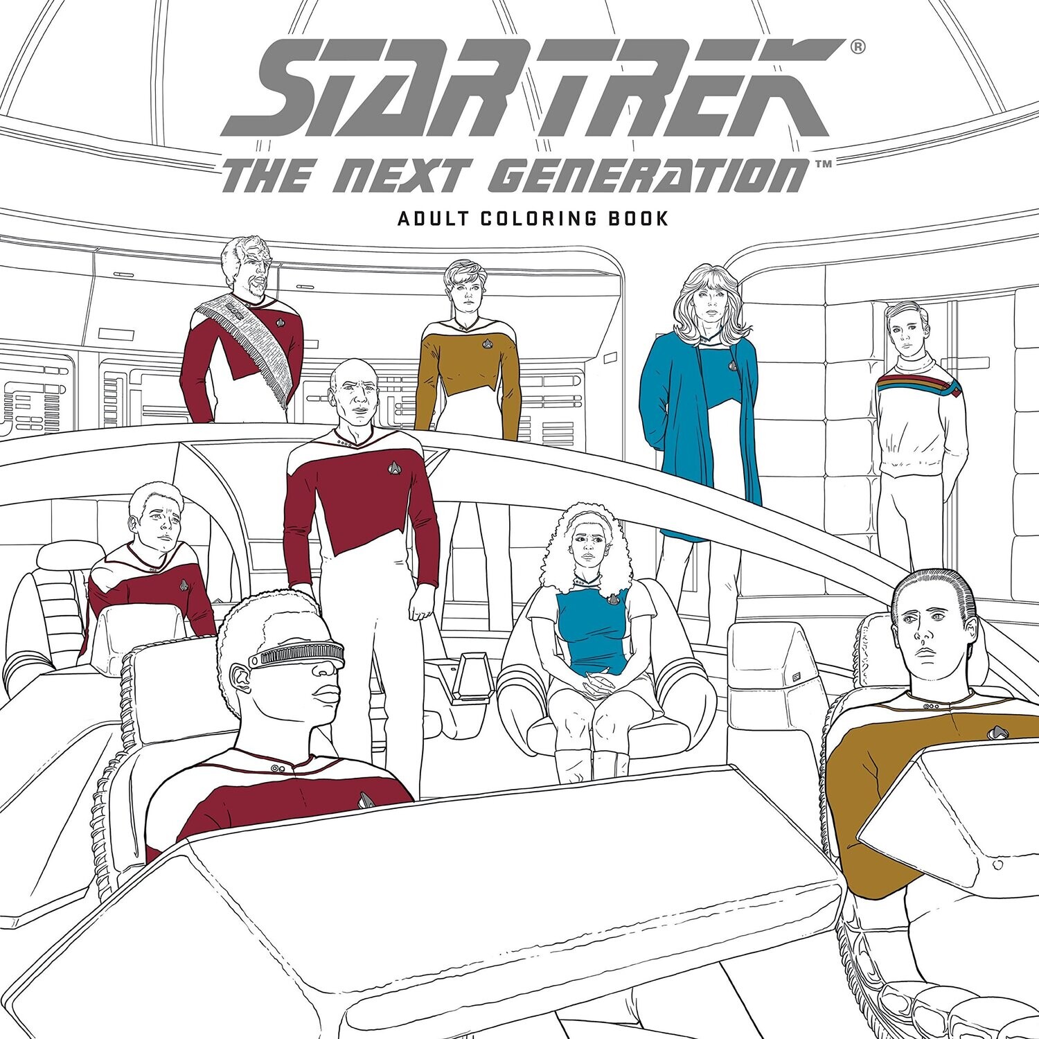 Star Trek The Next Generation Adult Coloring Book