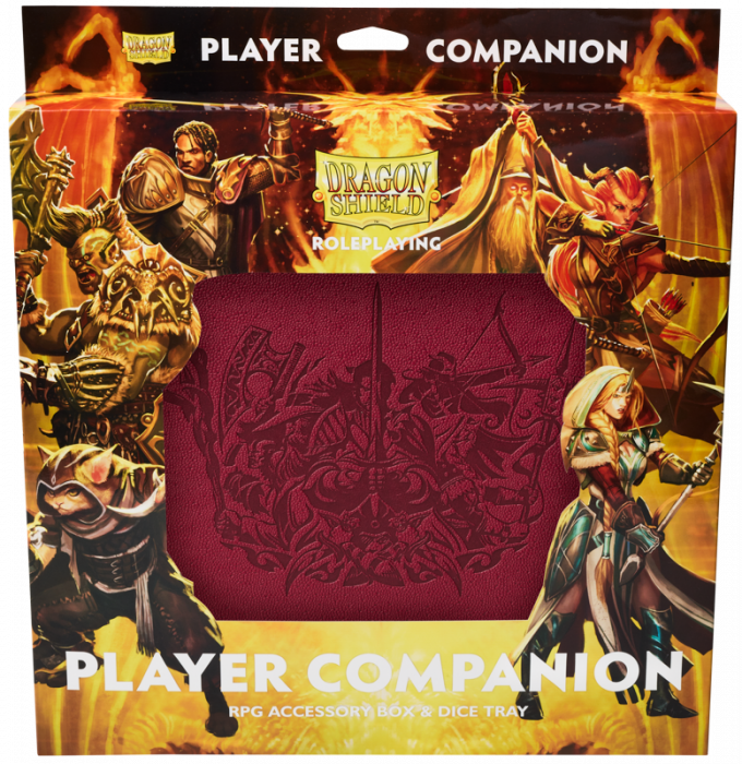 Dragon Shield Player Companion Red
