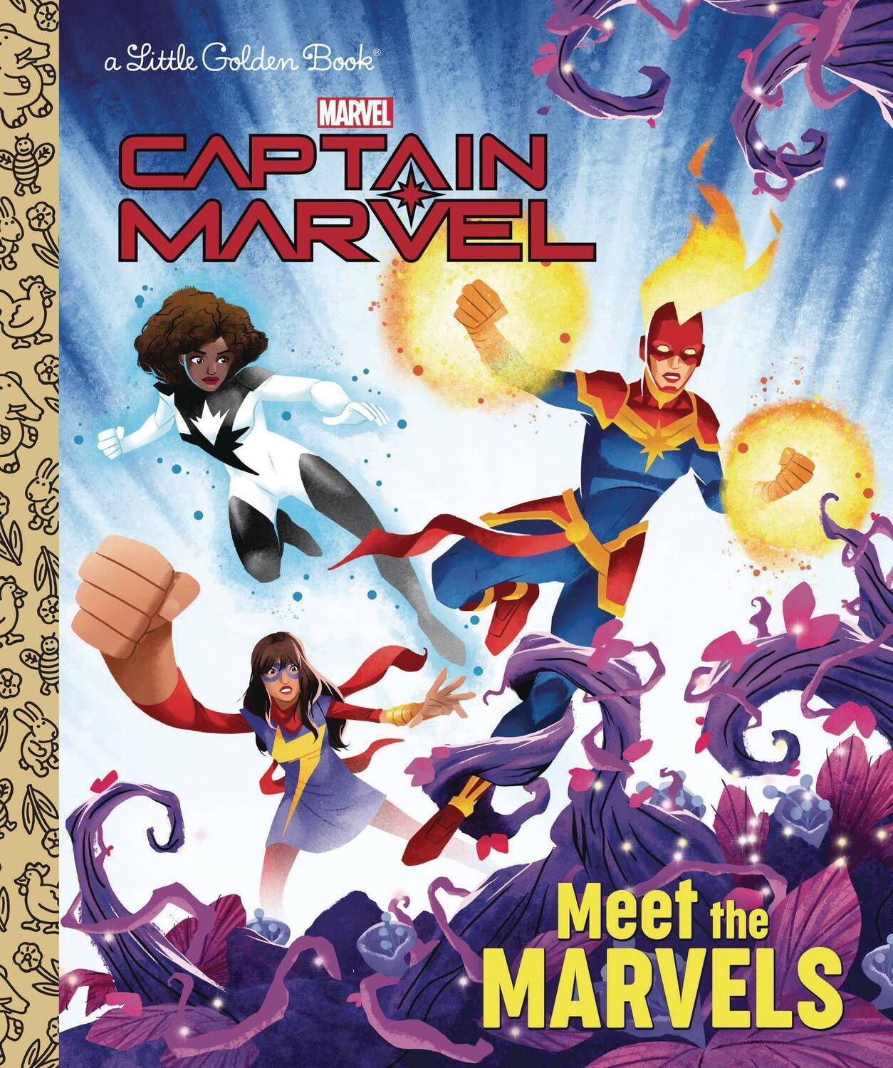 Captain Marvel: Meet The Marvels. a Little Golden Book