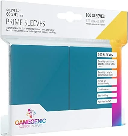Gamegenic Matte Prime Sleeves Blue