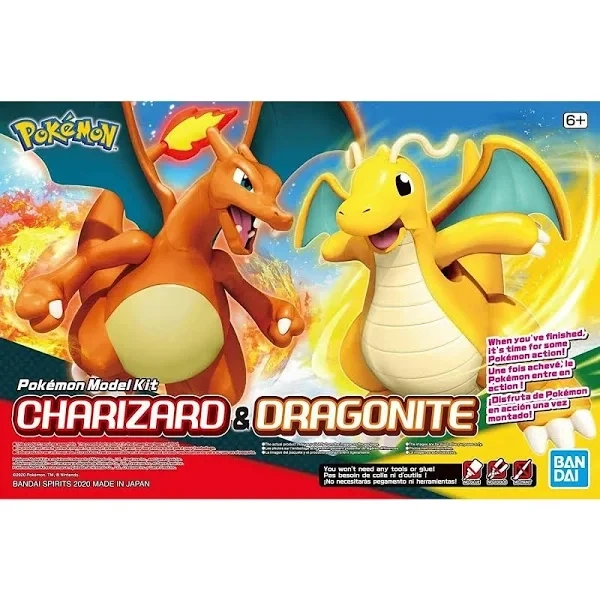 Pokémon Charizard & Dragonite Model Kit