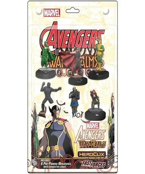 Marvel Heroclix Avengers War Of The Realms Fast Forces