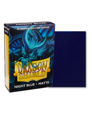 Dragon Shield Matte Night Blue JPN
