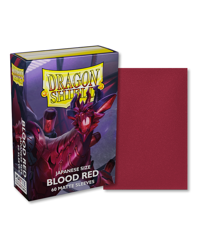 Dragon Shield Matte Blood Red JPN