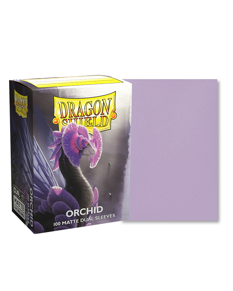 Dragon Shield Box Orchid 100 Matte Dual Sleeves