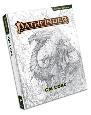 Pathfinder P2 GM Core Sketch Cover