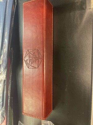 CHC Leather Dice Box Brown