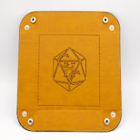Critical Hit Collectibles Square Dice Tray - Brown