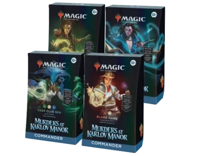 Murders At Karlov Manor Commander Decks Set Of 4