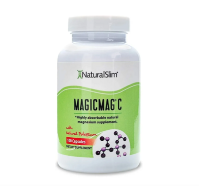Magnesio Antiestrés 500mg - 100caps - NaturalSlim