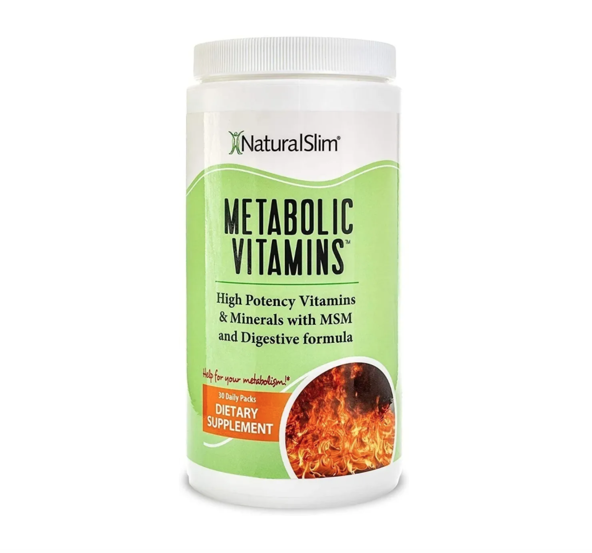 Vitaminas y Minerales Metabólicas 30 packs - NaturalSlim