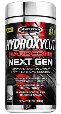 Muscletech Hydroxycut Hardcore Next Gen 100 Caps
