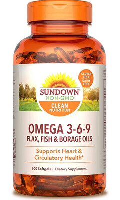 Omega 3-6-9 200 caps - Sundown