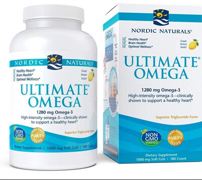 Ultimate Omega 180 caps - Nordic Naturals
