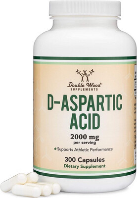 Acido D Aspartico (daa) 2,000mg , 300 Capsulas