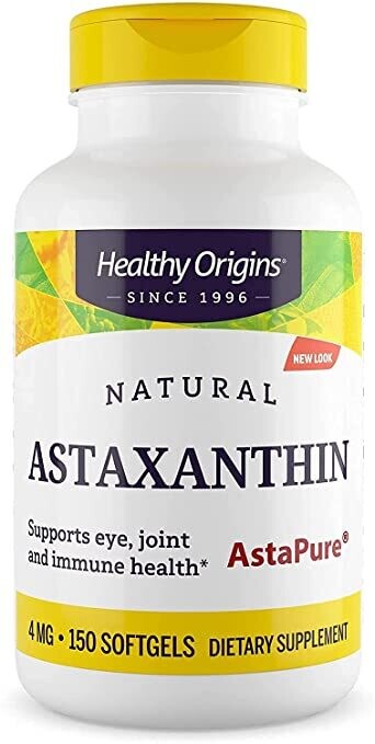Astaxantina 4 mg 150capsulas Healthy Origins