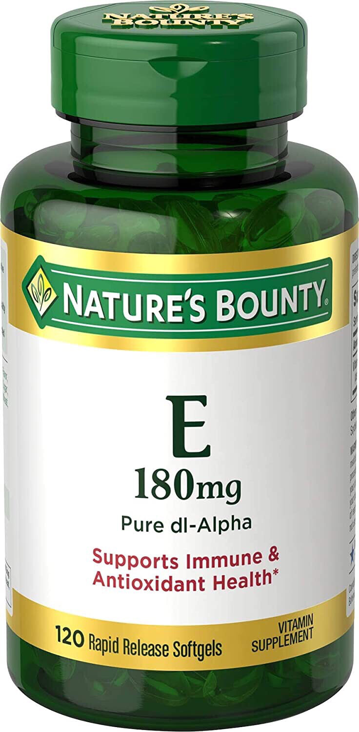 Vitamina E 180mg 120 caps - Nature’s Bounty