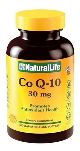 COQ10 30mg 100caps NATURAL LIFE