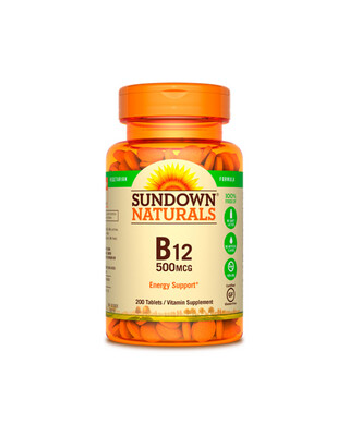 Vitamina B12 200caps SUNDOWN