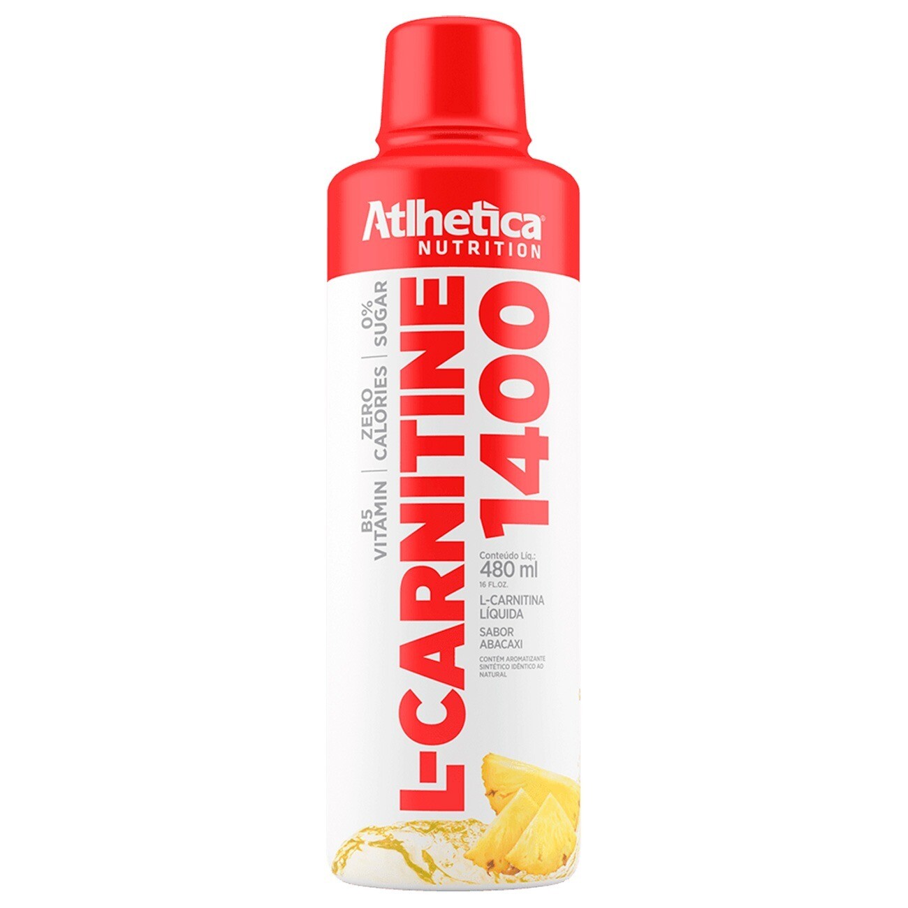 L Carnitina 1400 Anana 480ml ATHLETICA