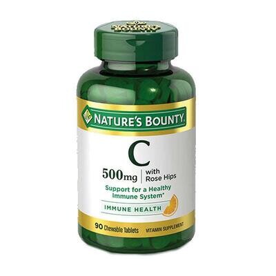 Vitamina C 500mg 90caps NATURE'S BOUNTY