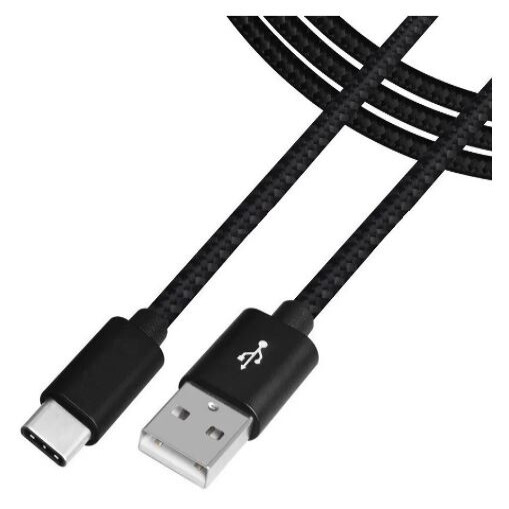 Cable Tipo C USB VIP acordonado 2m